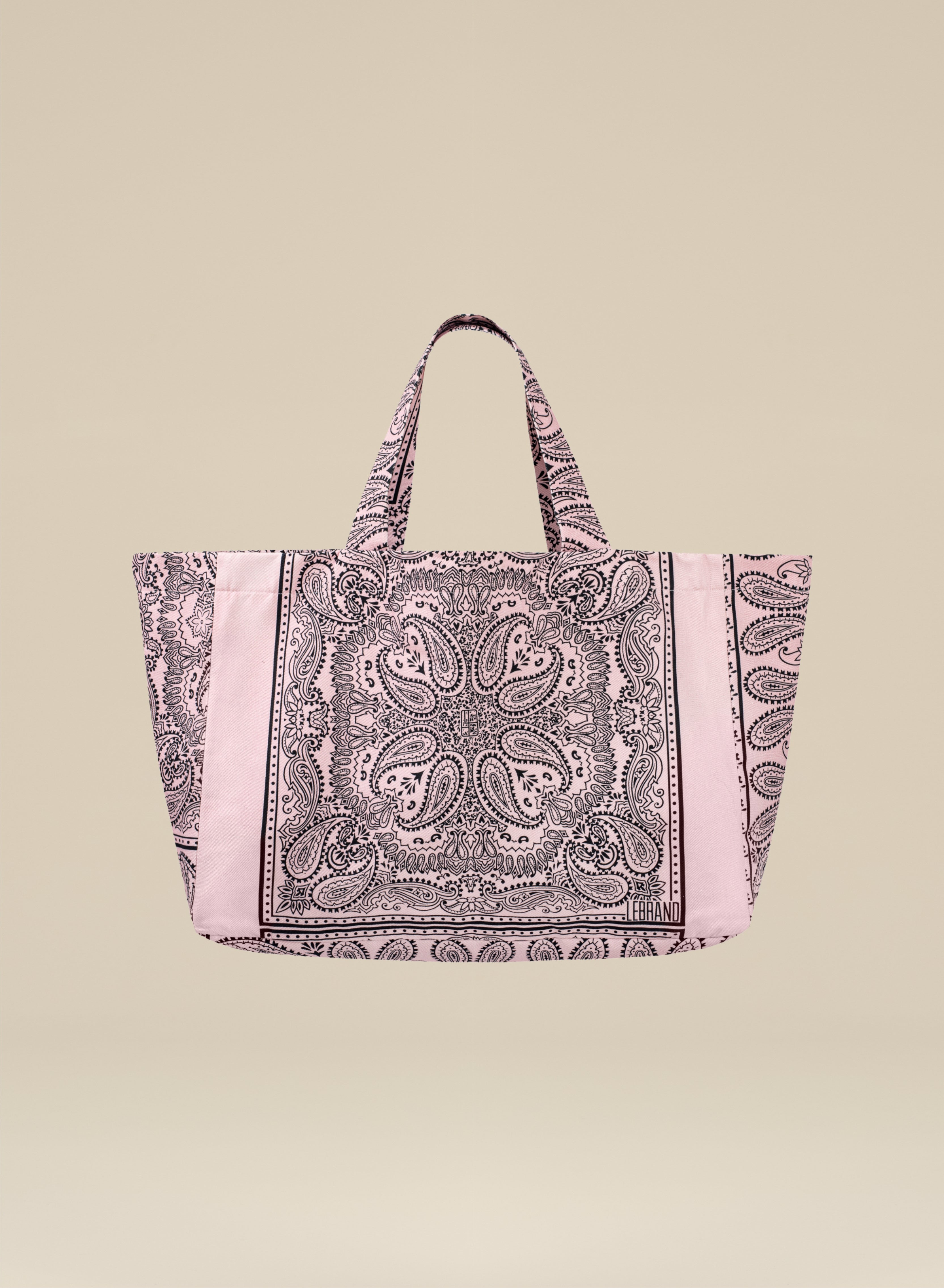 Capri Shopper Bag Baby Pink – LEBRAND